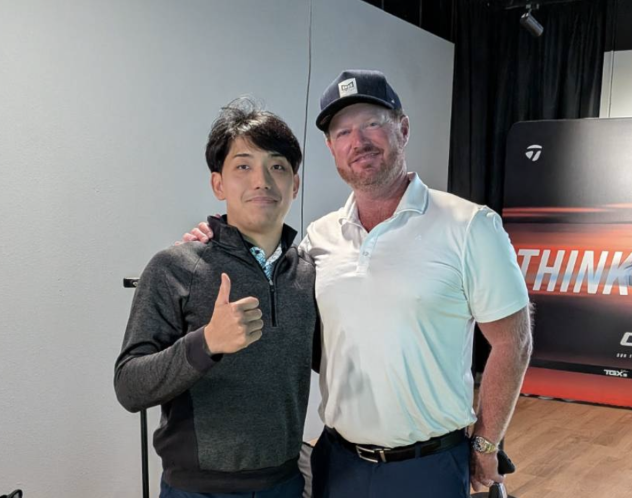 山崎壱鉱とダナ・ダールキスト氏