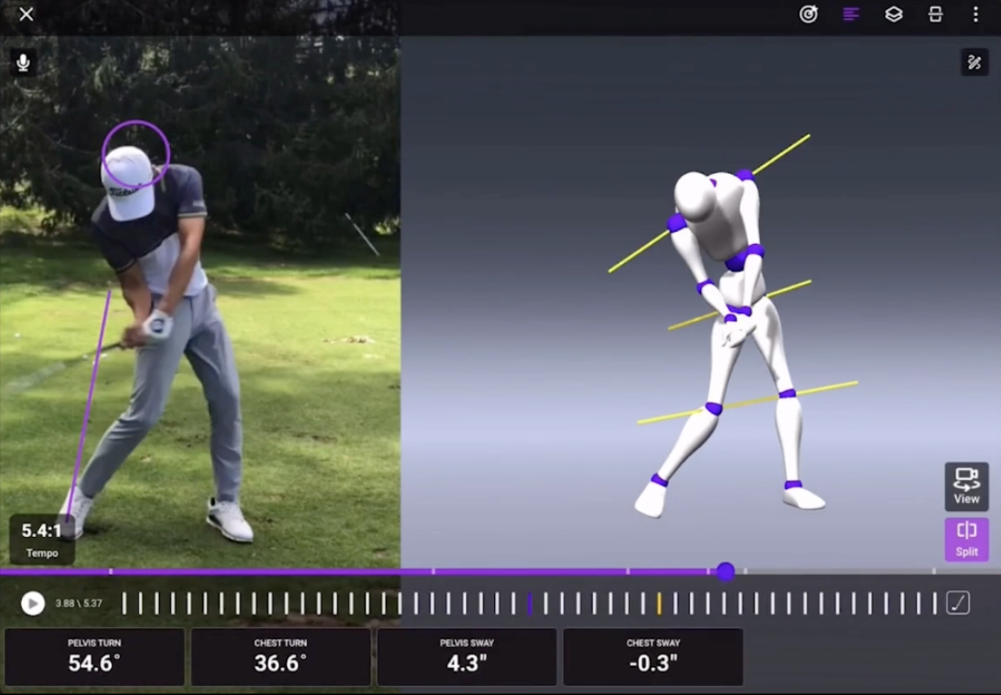 スイング分析技術